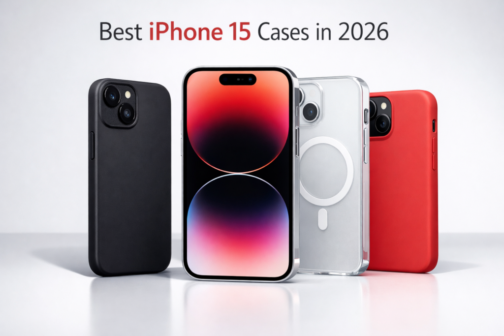 Best iPhone 15 cases in 2026 with premium slim MagSafe and silicone options